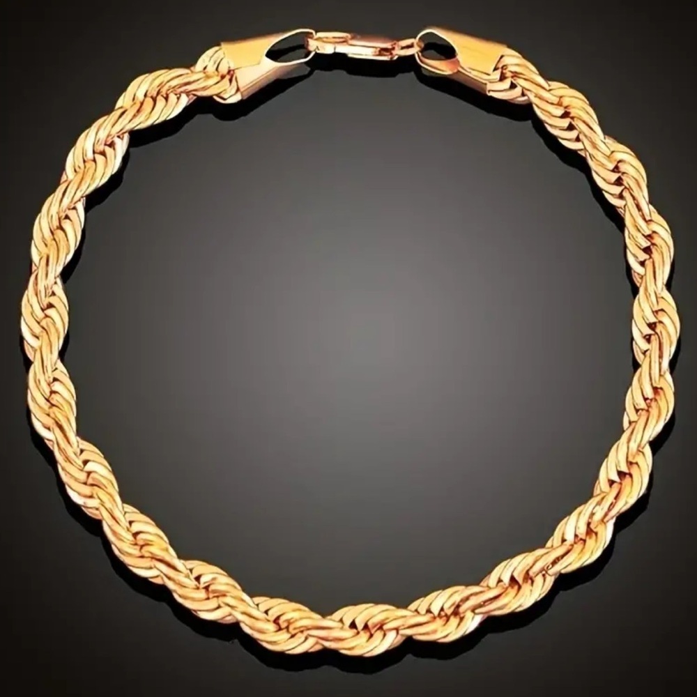 18k Gold Plated Chain Bracelet